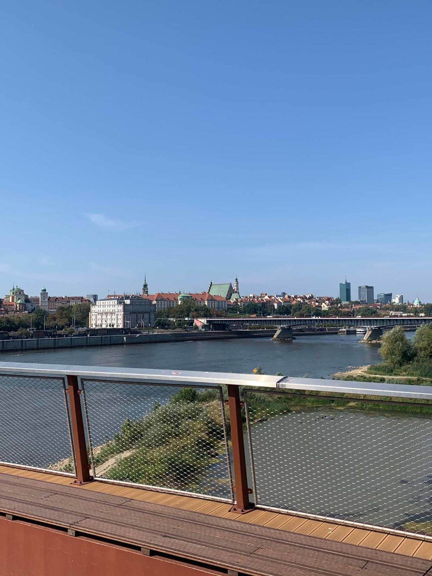 Apartament Nad Wisla Spacerem Do Centrum I Starego Miasta Warschau Buitenkant foto
