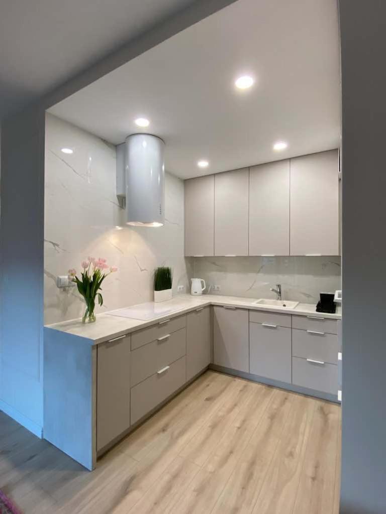 Apartament Nad Wisla Spacerem Do Centrum I Starego Miasta Warschau Buitenkant foto
